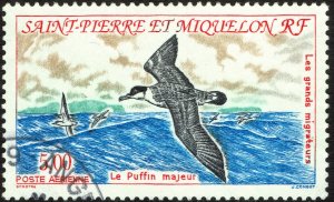 St Pierre et Miquelon #C69  Used - Migratory Birds (1993)