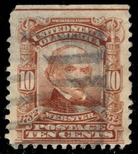 US #307 Daniel Webster; Used