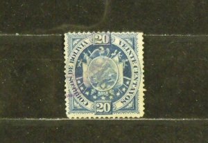 15404   BOLIVIA   Used # 44                              CV$ 8.00