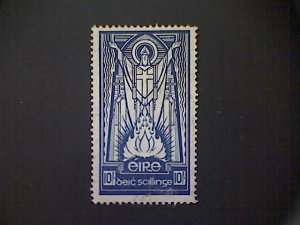 Ireland (Éire), Scott #123, used(o), 1945, Saint Patrick, 10/, dark blue