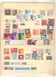 MEXICO COLLECTION ON STOCK SHEET, MINT/USED