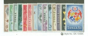 Tonga #100-113  Single (Complete Set)