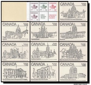 CANADA # BK82a - McCann BK82a - MNH - Complete set