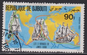 Djibouti 520 Capt James Cook 1980