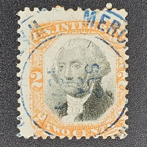 R151c  Nice circle cancel good stamp!