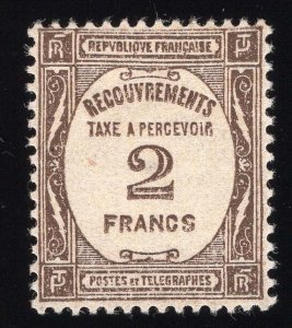 France Scott #J65 Stamp - Mint Single