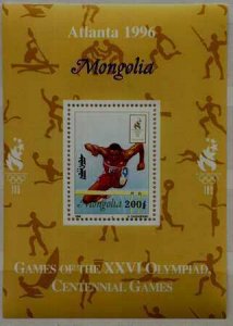 Mongolia 2244 MNH s/s Olympic-96/Hurdles