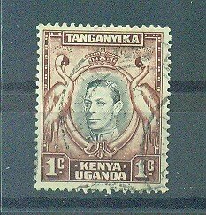 Kenya , Uganda & Tanzania sc# 66 (2) used cat value $.50