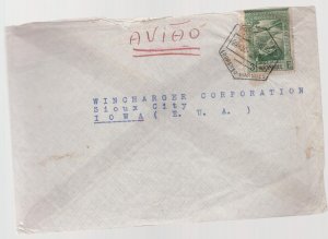 1948 Lorenzo Marques Mozambique airmail cover to USA