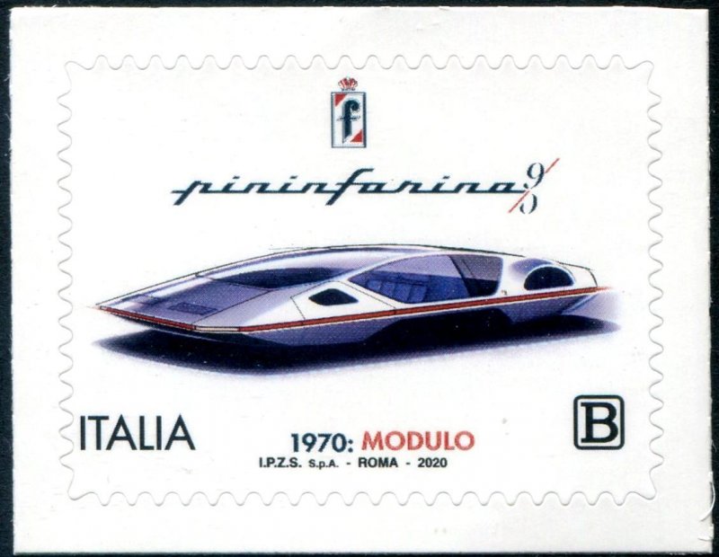 2020 Italy Pininfarina Modulo Concept Car (Scott 3677) MNH