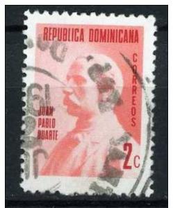 Dominican Republic 1970 Scott 665 used, 2c Juan Pablo Duarte