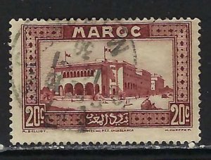 FRENCH MOROCCO 130 VFU Z3938-14