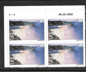 #C133 MNH Plate Block.