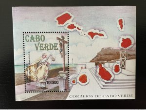 2003 Cape Verde Mi. Bl. 38 Pope Joao Paul II Pope Pope Pope John John Paul-