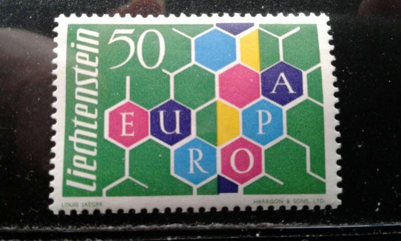 Liechtenstein #356 NH europa e194.3930