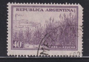 Argentina 496 Sugar Cane Plantation 1949