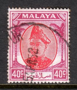 Malaya (Selangor) - Scott #90 - Used - SCV $8.00