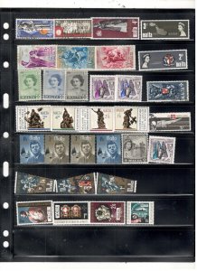 MALTA COLLECTION ON STOCK SHEET MINT/USED
