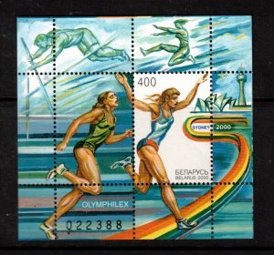 Belarus Sc 360 MNH S/S of 2000 - Sports, Olympics - FH02