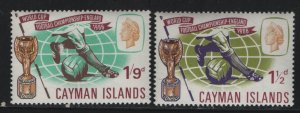 CAYMAN ISLANDS   182-183  MNH  SET