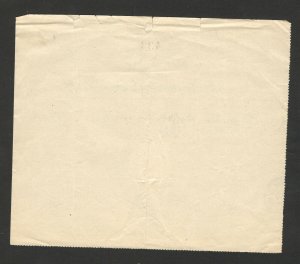 ITALY-RECEIPT-BILL WITH STAMP-FOLDED DOCUMENT-1937.