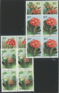 China (PRC) #3870-75 Mint (NH) Single (Complete Set) (Flowers)