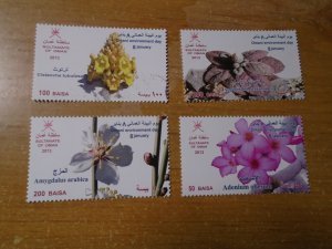 Oman  # Year  2013   MNH      Flowers