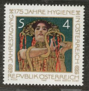 Austria Scott 1154 MNH**  1980 Hygeia stamp