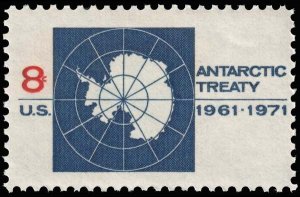 United States - Scott 1431 - Mint-Never-Hinged - Toning