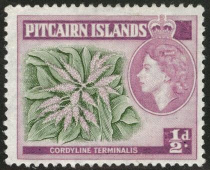 Pitcairn Islands Scott 20 MH* 1957 stamp CV$0.85