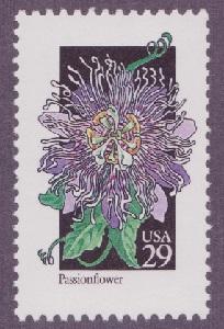 2674 Wildflowers - Passionflower F-VF MNH single