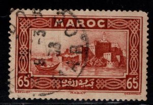 French Morocco Scott 136 Used stamp