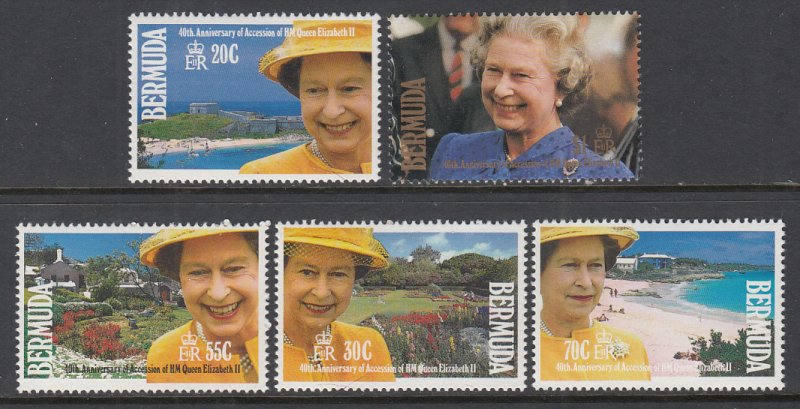 Bermuda 623-627 MNH VF