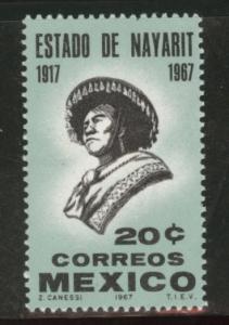 MEXICO Scott 978 MH* 1967 Nayarit Indian stamp