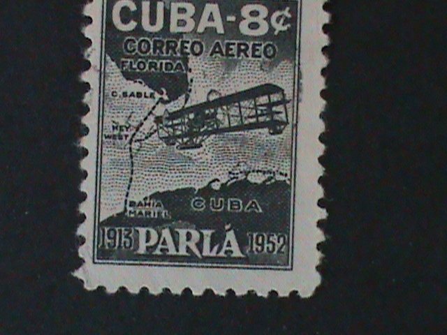 ​CUBA-1952-SC#C61-KEY WEST MARIEL FLIGHT-30TH ANNIV: MNH VF-72-YEARS OLD