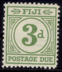 FIJI GVI SG D13, 3d emerald green, M MINT. Cat £19.