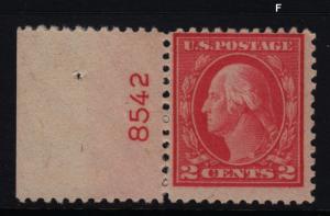 1917 Sc 499 plate number single MNH original gum