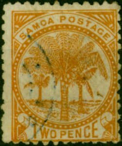 Samoa 1890 2d Brown-Orange SG36 Fine Used