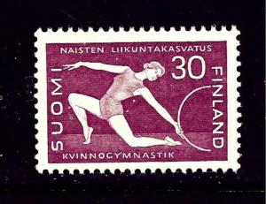 Finland 365 MNH 1959 Gymnast