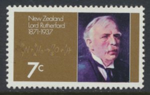 New Zealand SC# 488 SG 971 MNH  Lord Rutherford 1971 see details & Scans