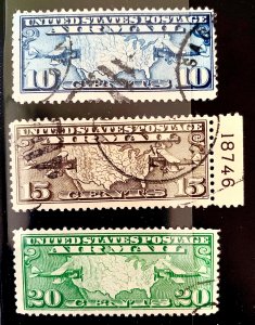 C7-C9 airmail used set
