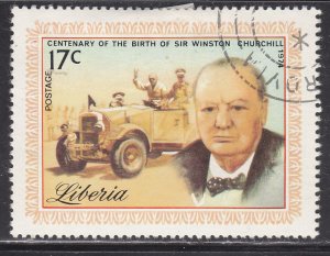 Liberia 694 Sir Winston Churchill 1974