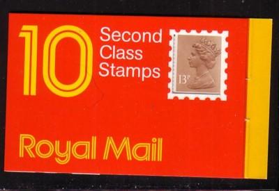 Great Britain Sc BK534 £1.30 Royal Mail stamp bklt