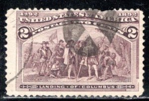 United States Scott # 231, used