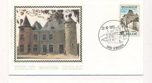 D86896 Castle FDC Silk Cachet Belgium Gembloux