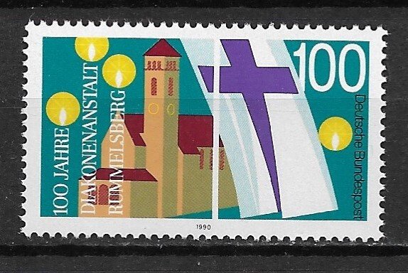 1990 Germany 1607 Rummelsberg Diaconal Institution Centennial MNH