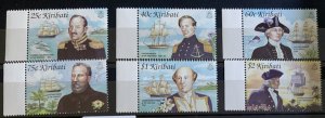 KIRIBATI 2002 EXPLORERS SG651/656  UNMOUNTED MINT