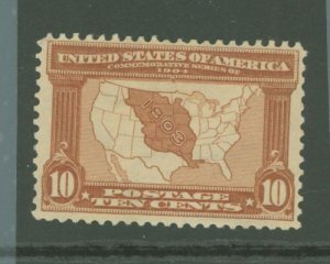 United States #327 Unused Single