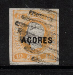 Azores #2 Extra Fine Used Strong Bright Color A Great Rarity Missing From Most