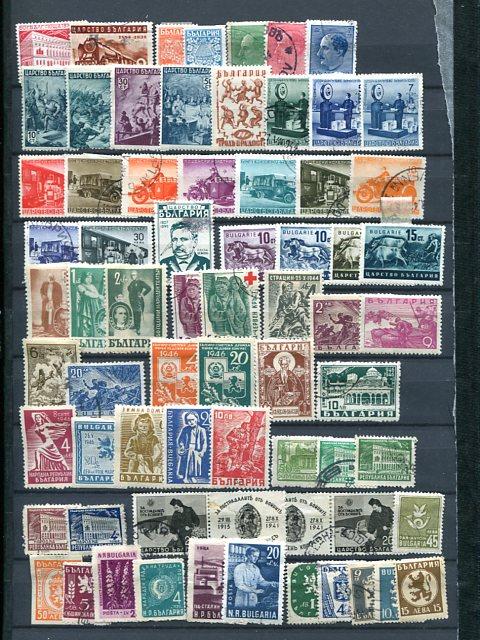 Bulgaria collection on 2 pages  Mint and used  - Lakeshore Philatelics